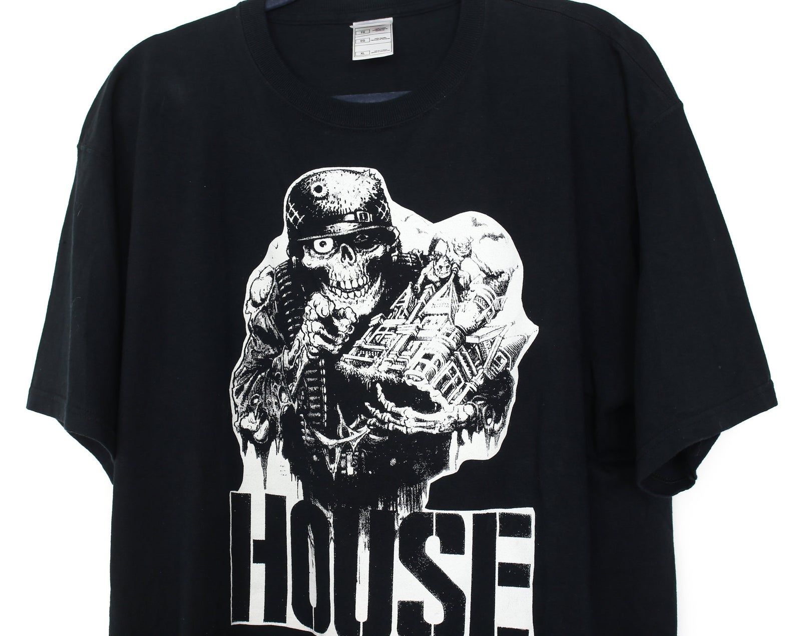 Rare House Horror Movie T-Shirt Promo | Jigsaw Texas Chainsaw Massacre Murder Hostel Gothic Goth Punk Hellraiser