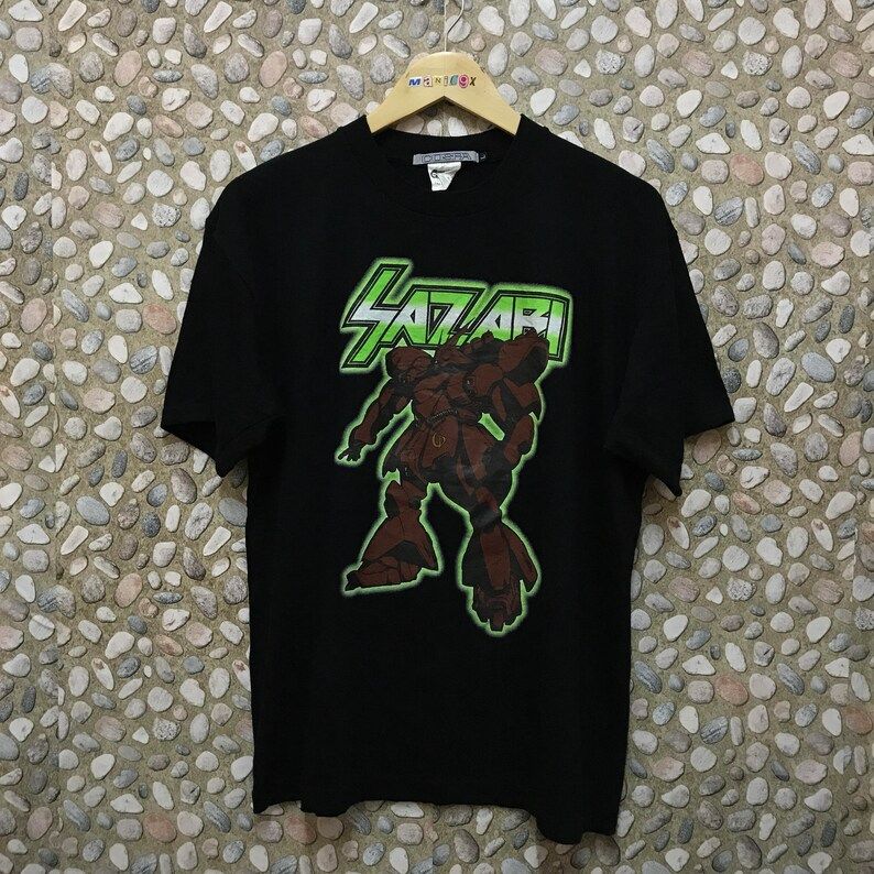 Rare Msn 04 Sazabi Mobile Suit Gundam Tshirt Japanese Animated Seriesmoviefilm