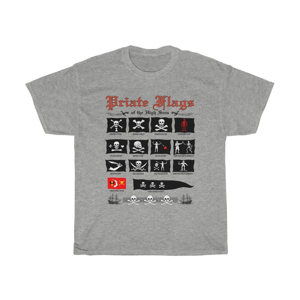 Rare Pirate Flags Of The High Seas Tee 211119