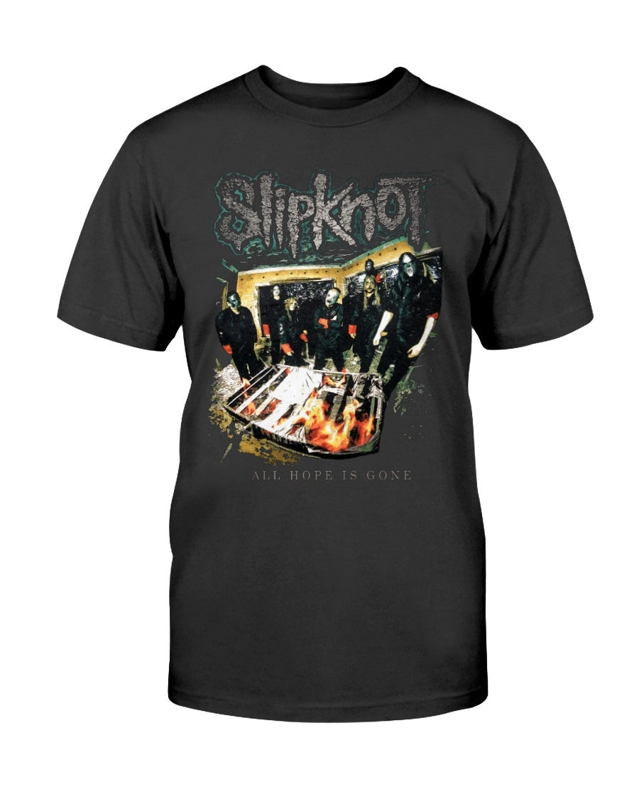 Rare Slipknot Rock Punk Band Shirt Metal Band 2008 T Shirt 210921