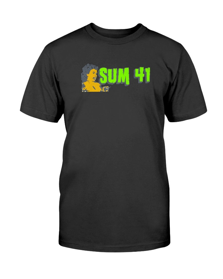 Rare Sum 41 Does This Look Infected Punk Vintage 00S Concert Tour T Shirt 211120