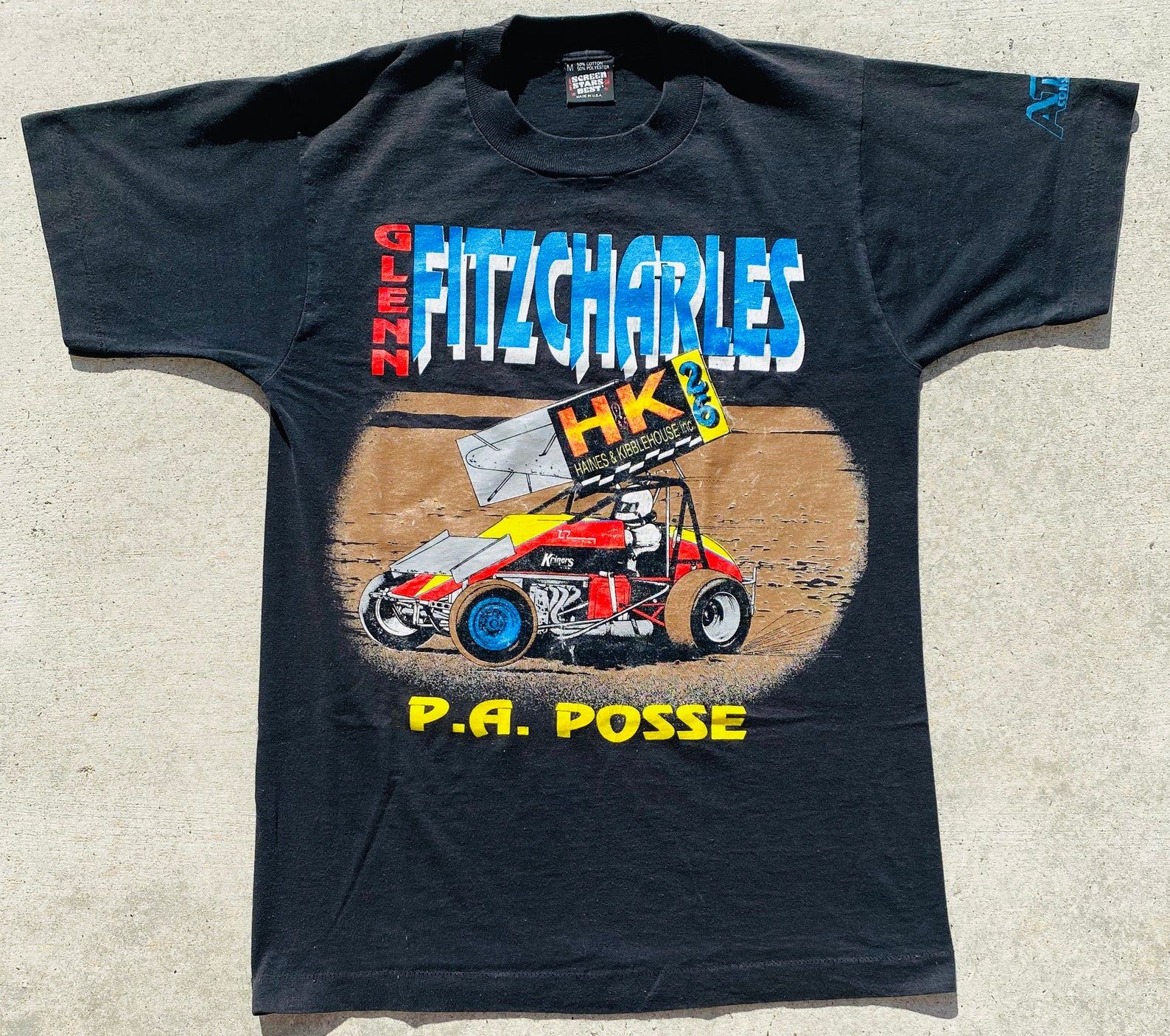 Rare Vintage 1994 Glenn Zcharles S Car Tee -