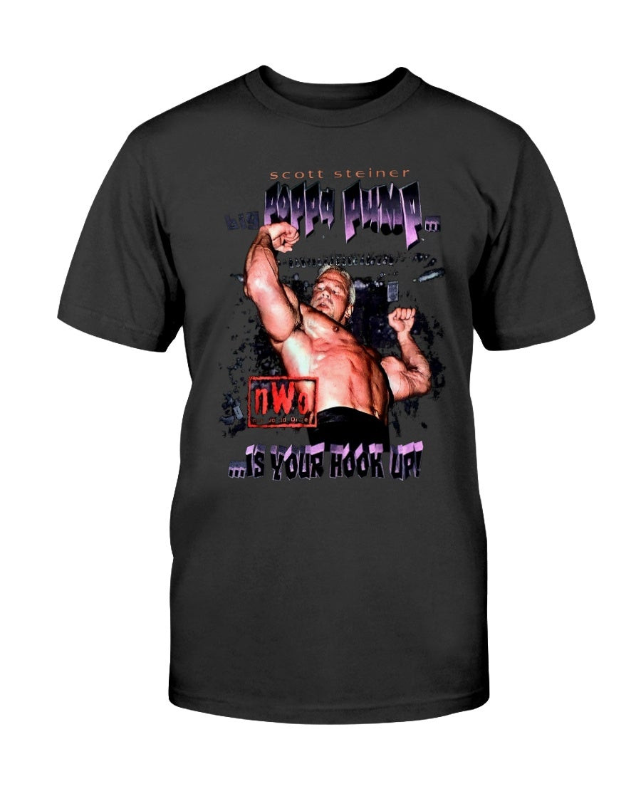 Rare Vintage 1998 World Champion Wrestling Scott Steiner T Shirt 211208