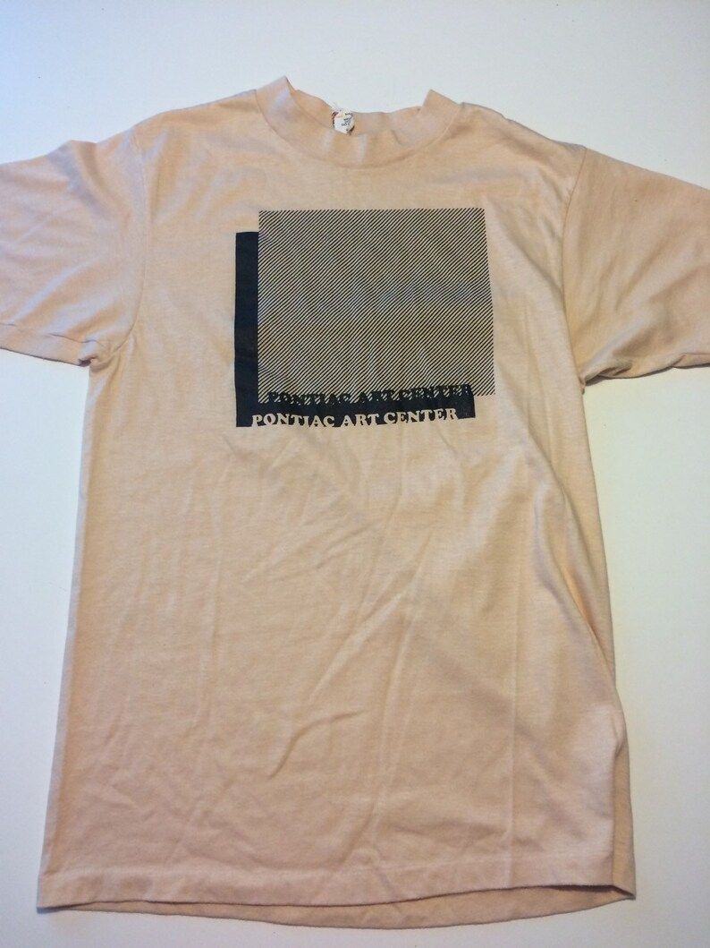 Rare Vintage 70S Pontiac Art Center T Shirt