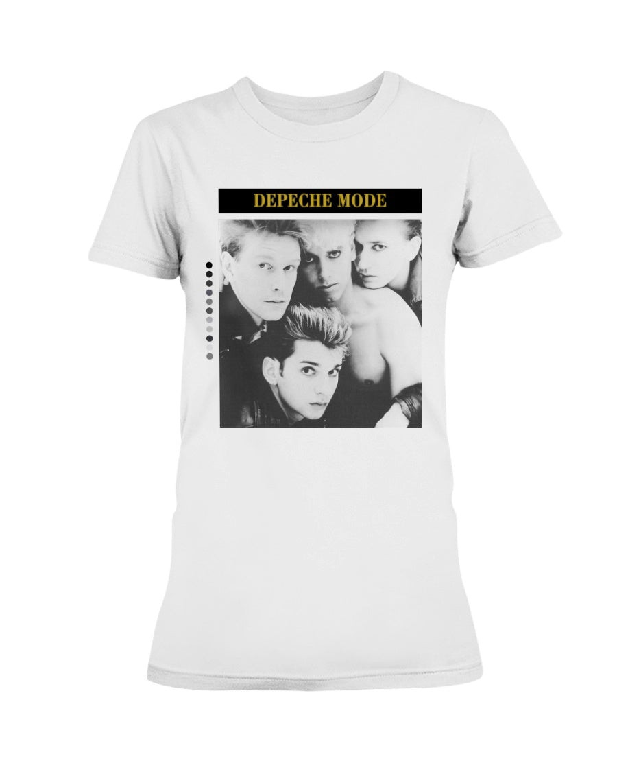 Rare Vintage 80S Depeche Mode Band Ladies T Shirt 081321