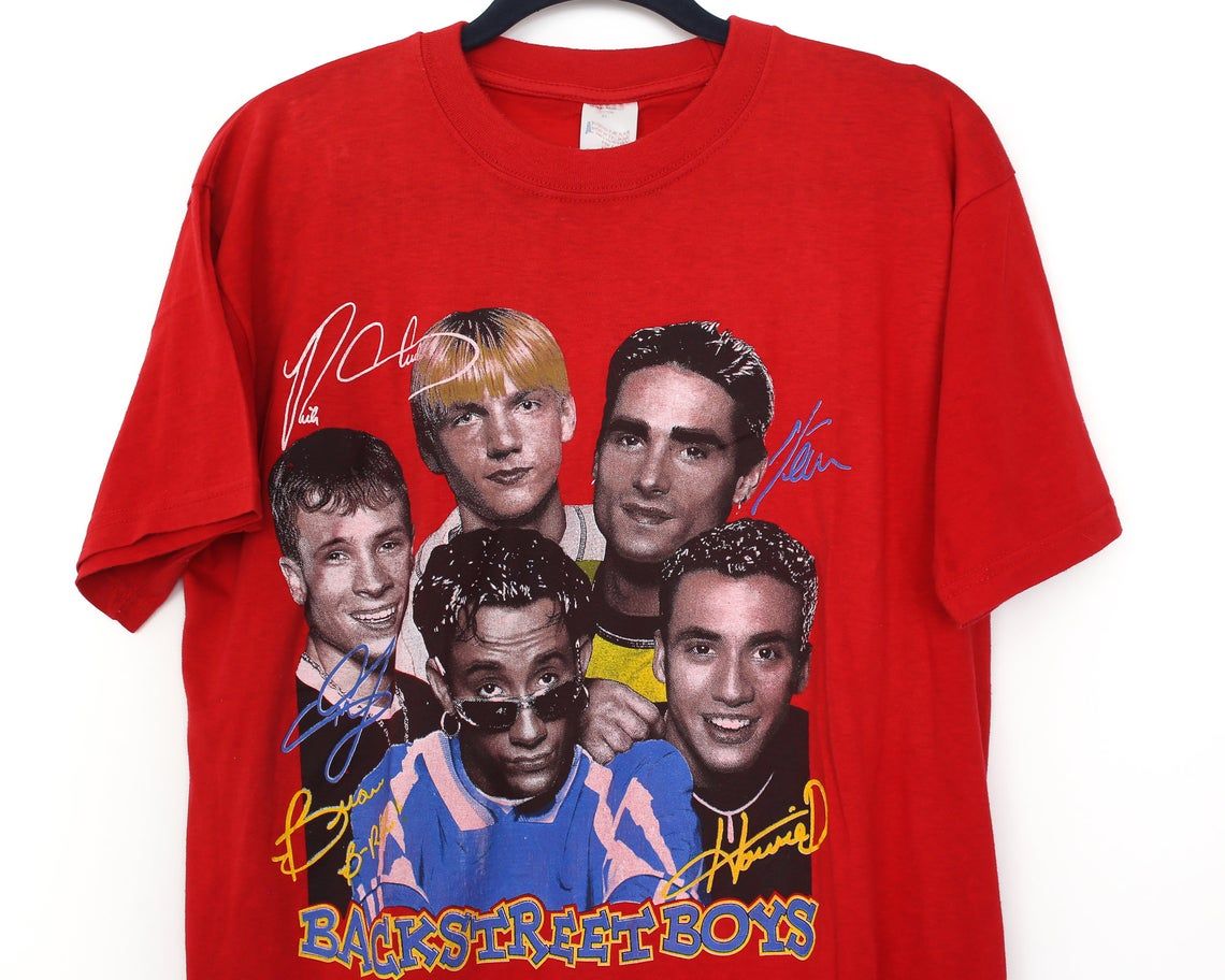 Rare vintage 90s BACKSTREET BOYS Boyband Tour shirt