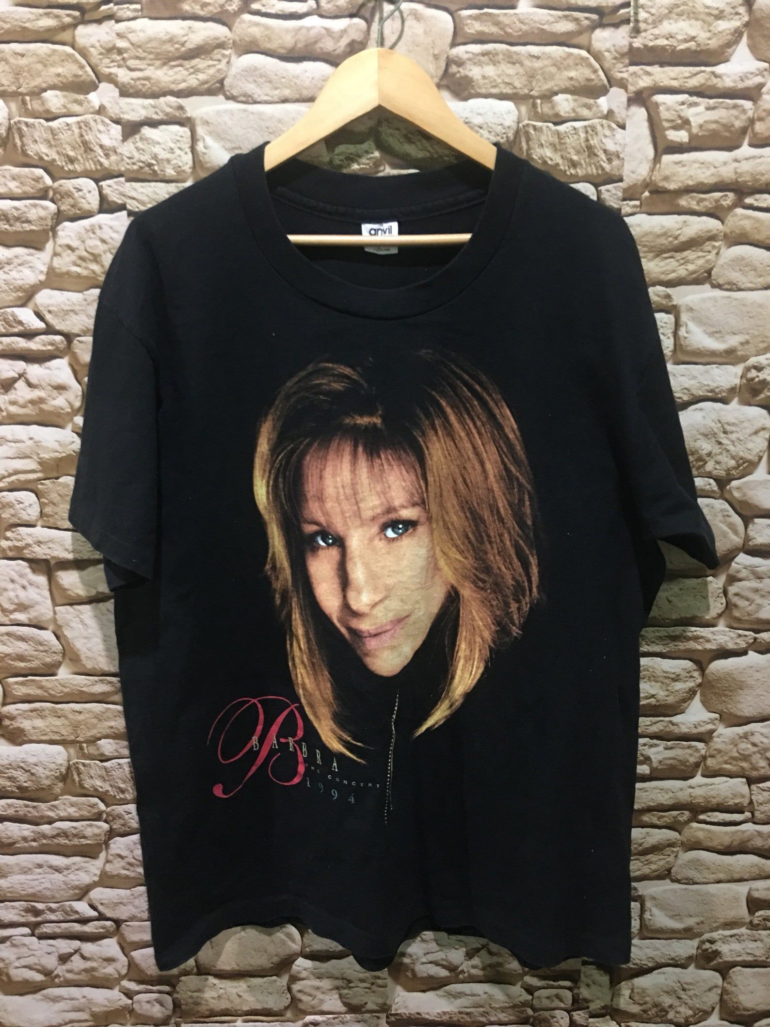 Rare Vintage 90S Barbara Streisand The Concert 1994 Country Raptee Band Tour Shirt