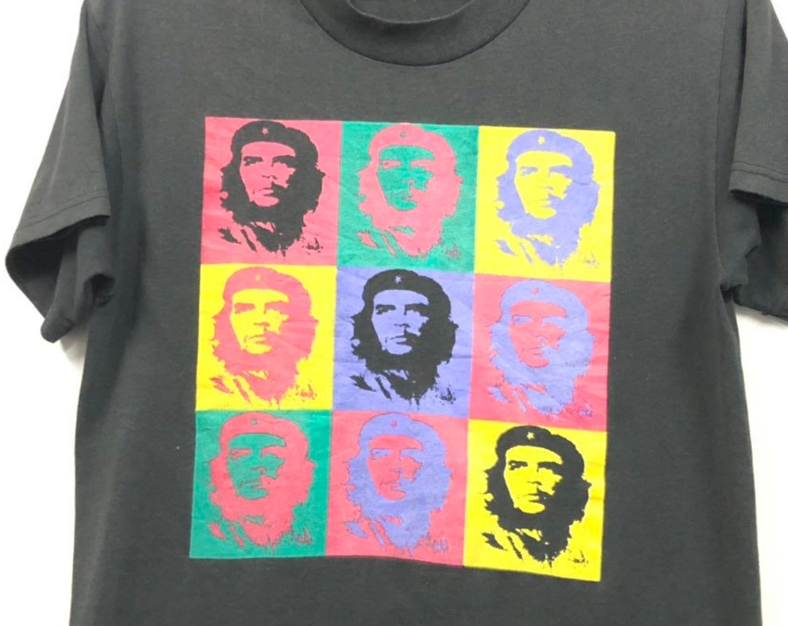 Rare Vintage 90S Che Guevara By Mosquitohead T Shirt Short Sleeve Black