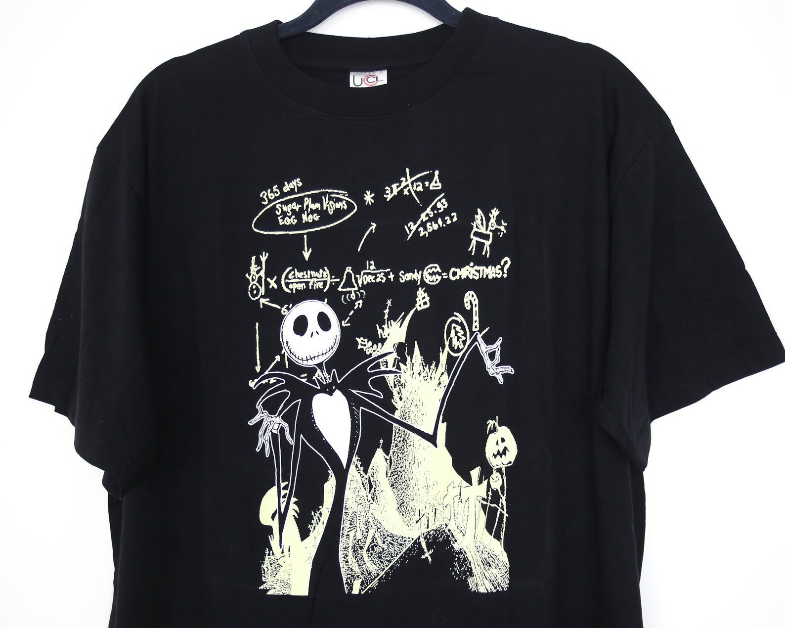 Rare Vintage 90S Nightmare Before Christmas Movie Promo T-Shirt