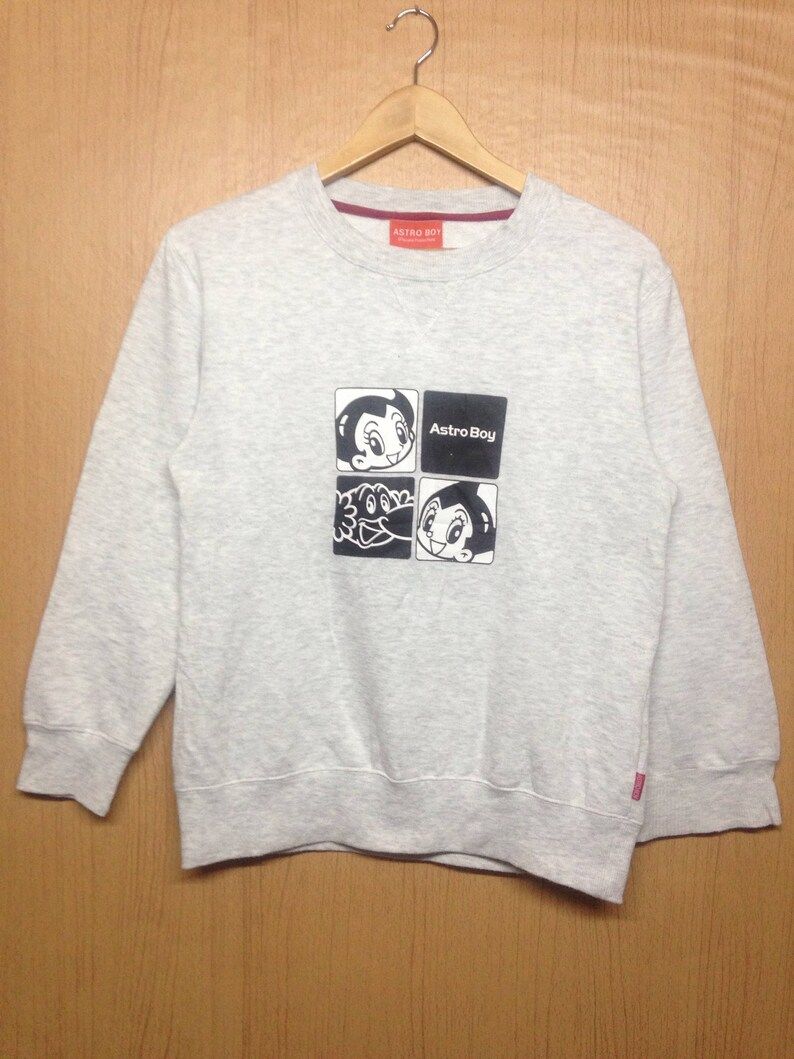 Rare Vintage Astro Boy Tezuka Productions Sweatshirt Crewneck Vintage Astro Boy Cartoon Jacket