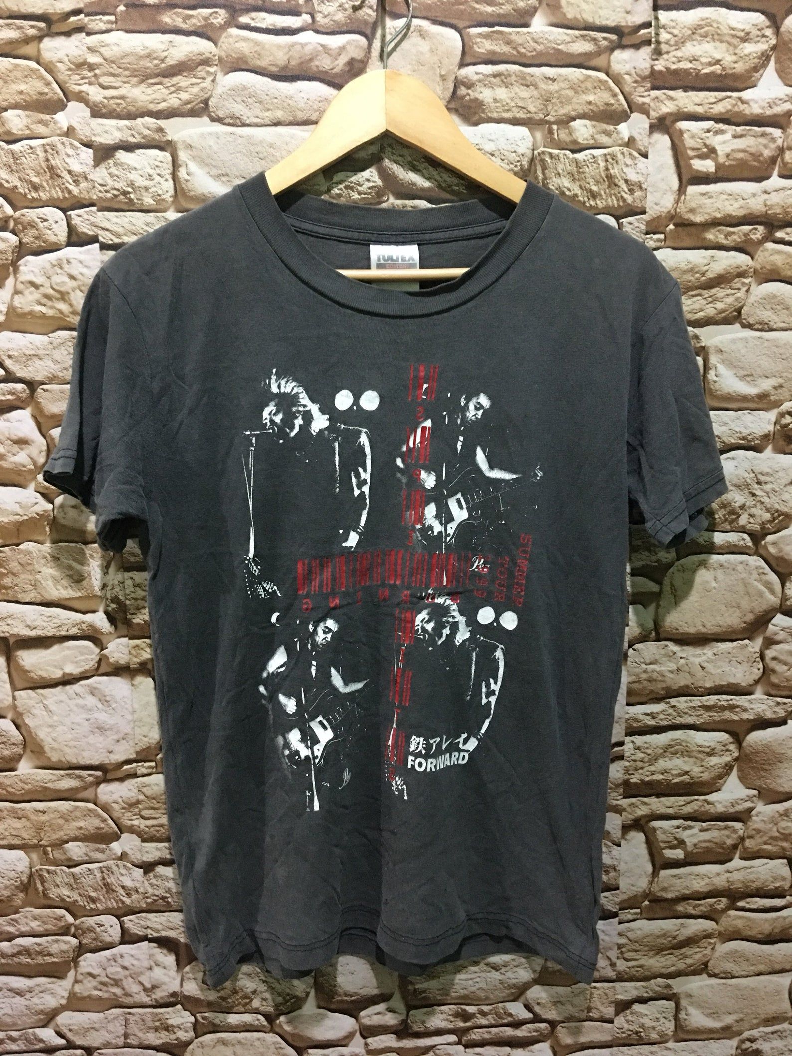 Rare Vintage Burning Spirits Punk Japan Band Summer Tour 1999 Shirt