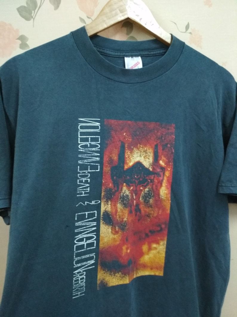 Rare Vintage Evangelion Anime Tshirt