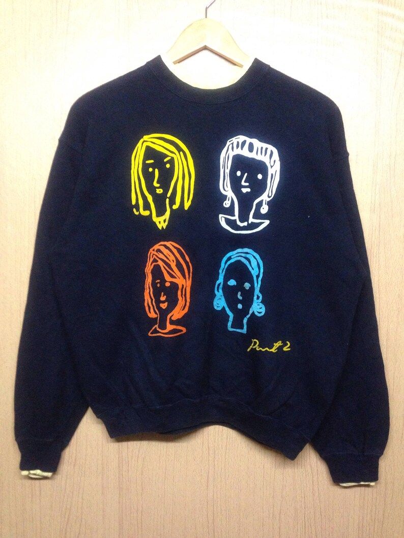 Rare Vintage Junko Shimada Part 2 Crew Neck Sweatshirt Medium