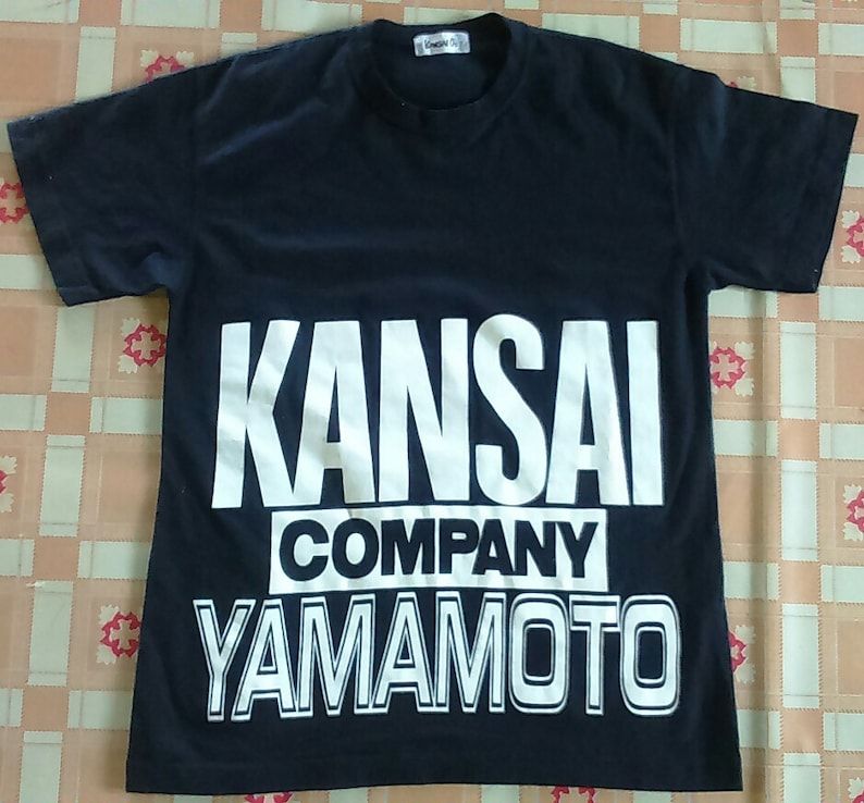 Rare Vintage Kansai Company Yamamoto Kansai 02 T Shirt