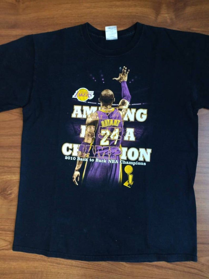 Rare Vintage Original Kobe Bryant Nba Basketball La Lakers Shirt