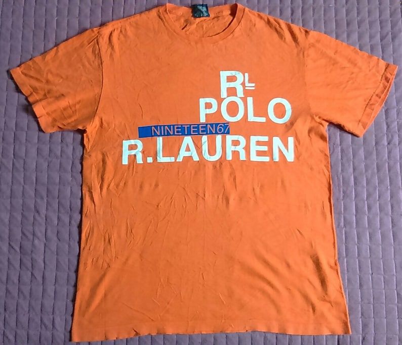 Rare Vintage Polo By Ralph Lauren Tshirt