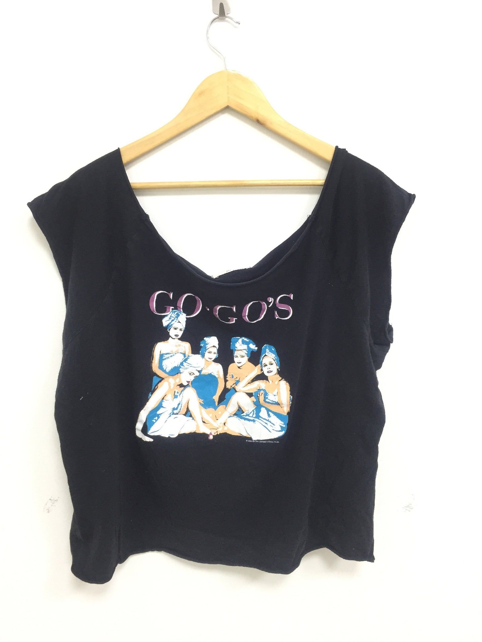 Rare Vintage The Go Go'S Promo Album Beauty And The Beat 1981 Distressed Tees Cut Of