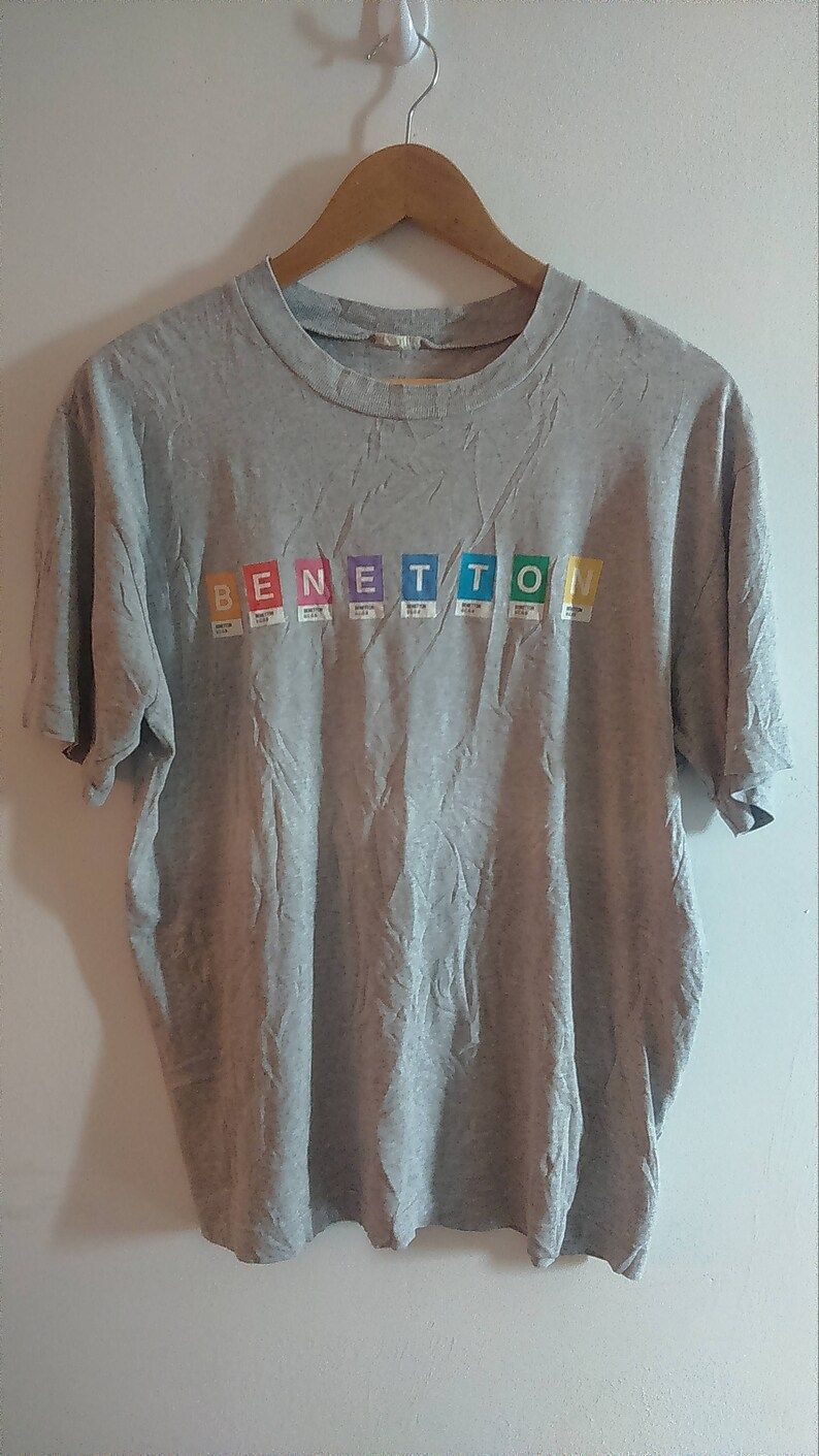 Rare Vintage United Colors Of Benetton Tshirt