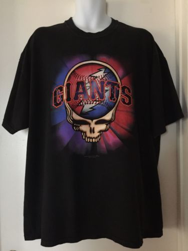 Rare Vintage 1990's Grateful Dead x San Francisco Giants Shirt