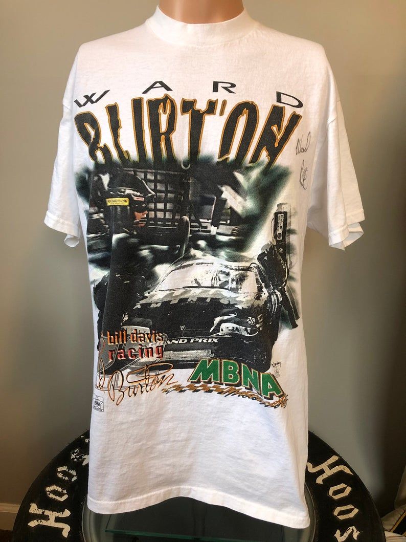 Rare Ward Burton MBNA Appearance Shirt rare ward burton mbna appearance shirt