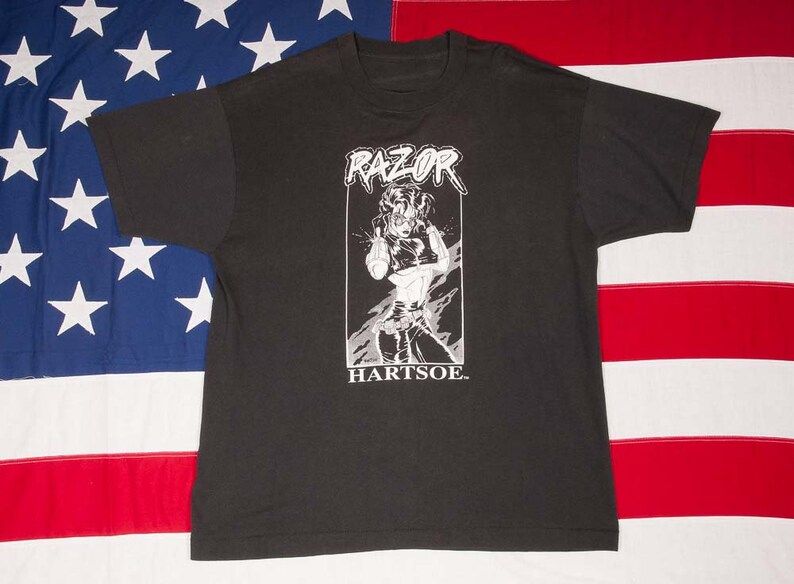 Razor Hartsoe 1994 Rare Design Shirt