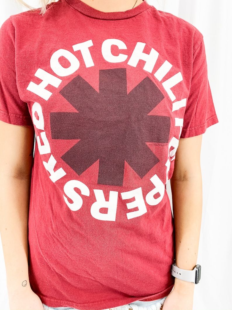 Red Hot Chili Peppers Tee Rare Design Shirt