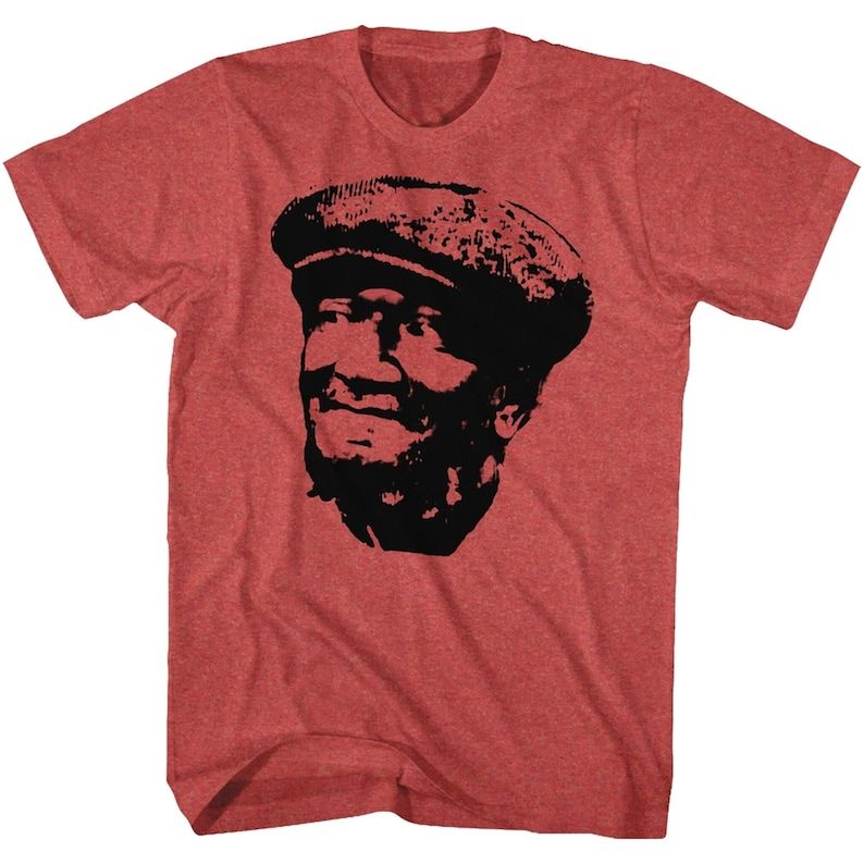 Redd Foxx Sanford And Son Revolution Cherry Heather T Shirt