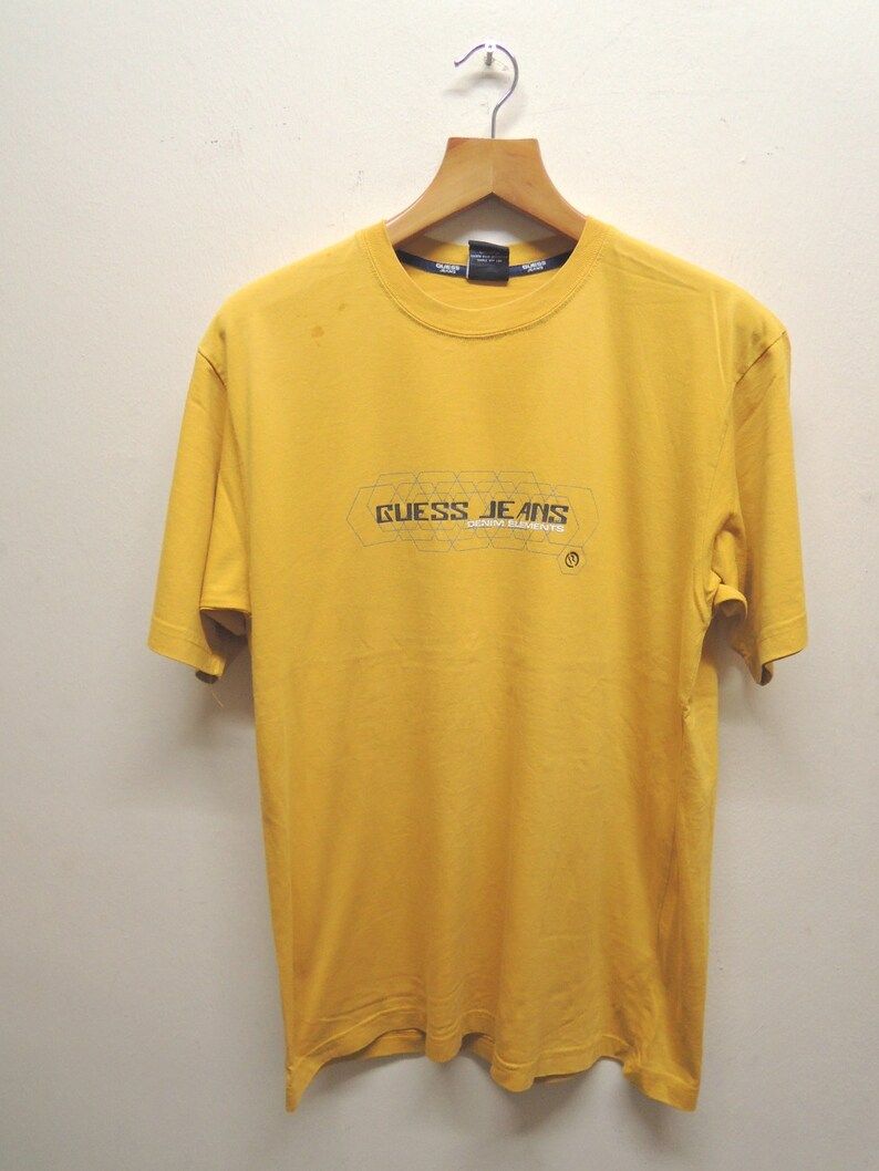 Reserve Vintage Guess Jeans T Shirt Street Wear Swag Top Tee Urban Fashion