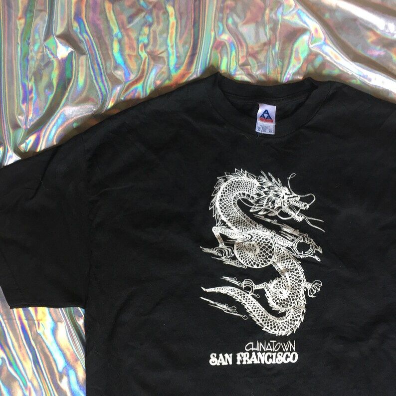 Reserved Chinatown San Fran Dragon T Shirtxl