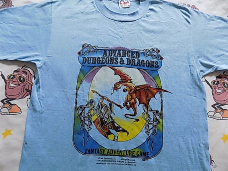 Reserved Vintage 80S Advanced Dungeons Dragons T Shirt Size Small 1981 Fantasy Adventure Game Super Rare reserved vintage 80s advanced dungeons dragons t shirt size small 1981 fantasy adventure game super rare h4qof