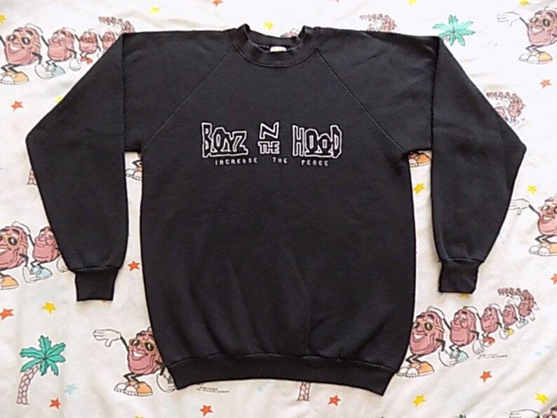 Reserved Vintage 90S Boyz N The Hood Pullover Sweatshirt Arge 1991 Movie Increase The Peace