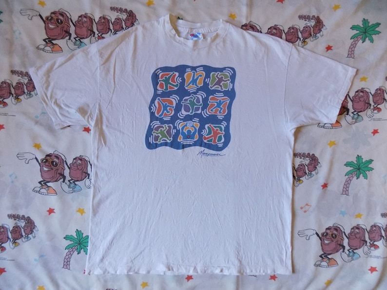 Reserved Vintage 90S Keith Haring Esque Pop Art T Shirt