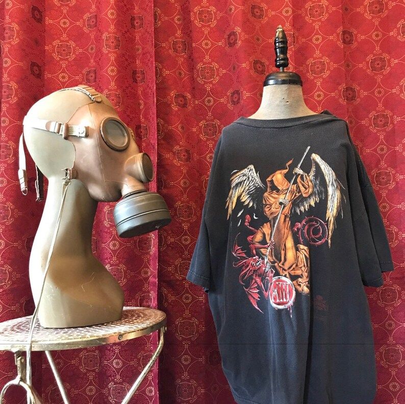 Reserved Vintage Gorhic Reaper Alchemy Shirt Unisex Large Extra Large