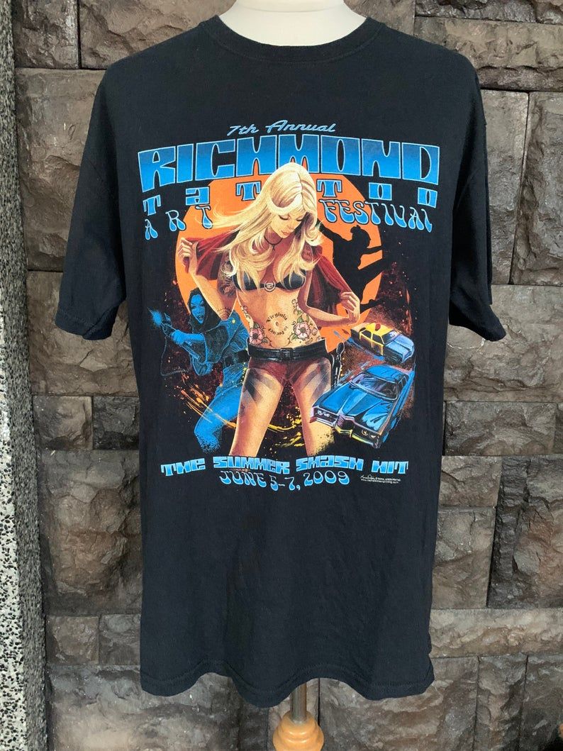 Richmond Tattoo Art Festival The Summer Smash Shirt
