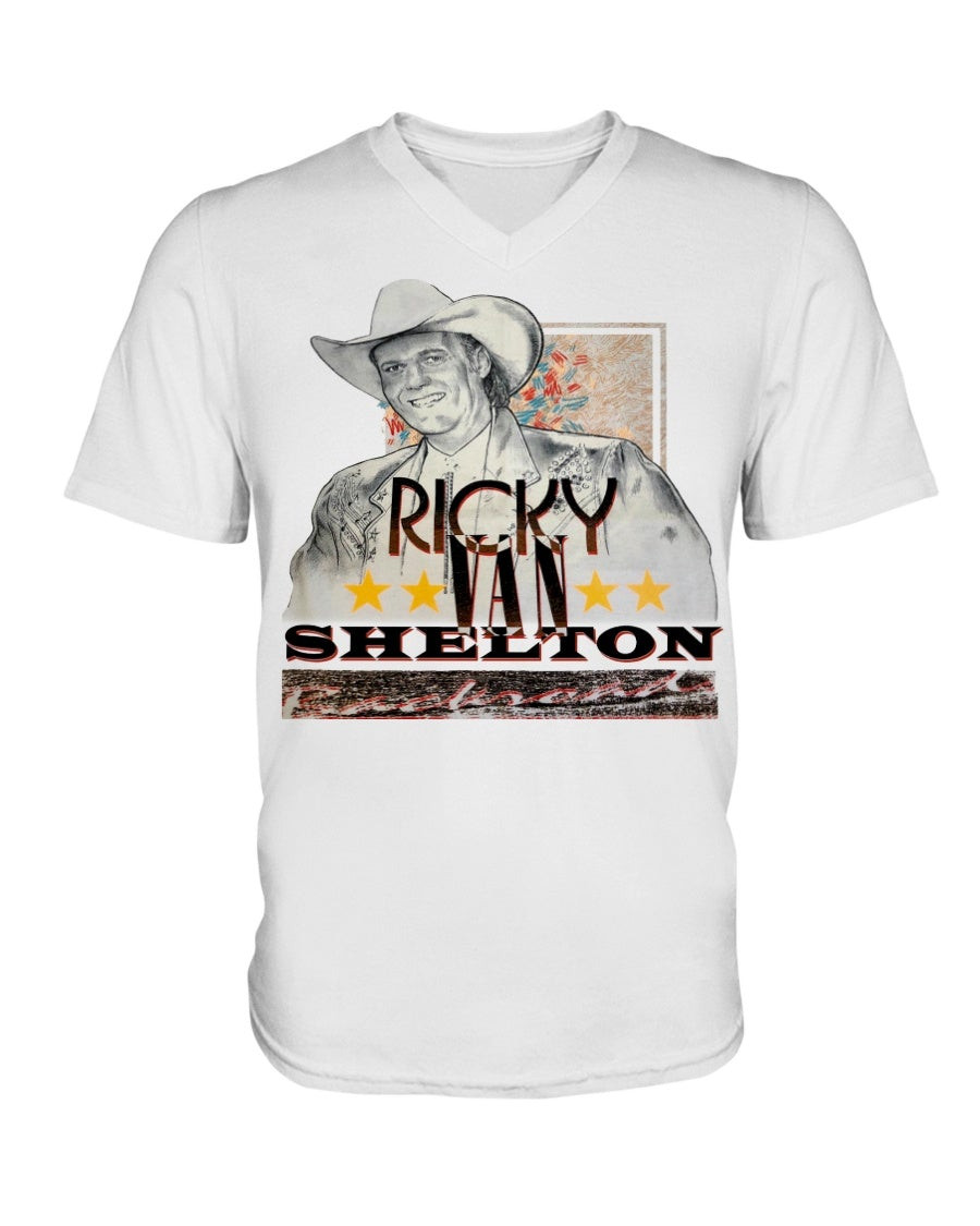 Ricky Van Shelton Shirt Vintage 1991 90S Country V Neck T Shirt 211028 ricky van shelton shirt vintage 1991 90s country v neck t shirt 211028 vciou