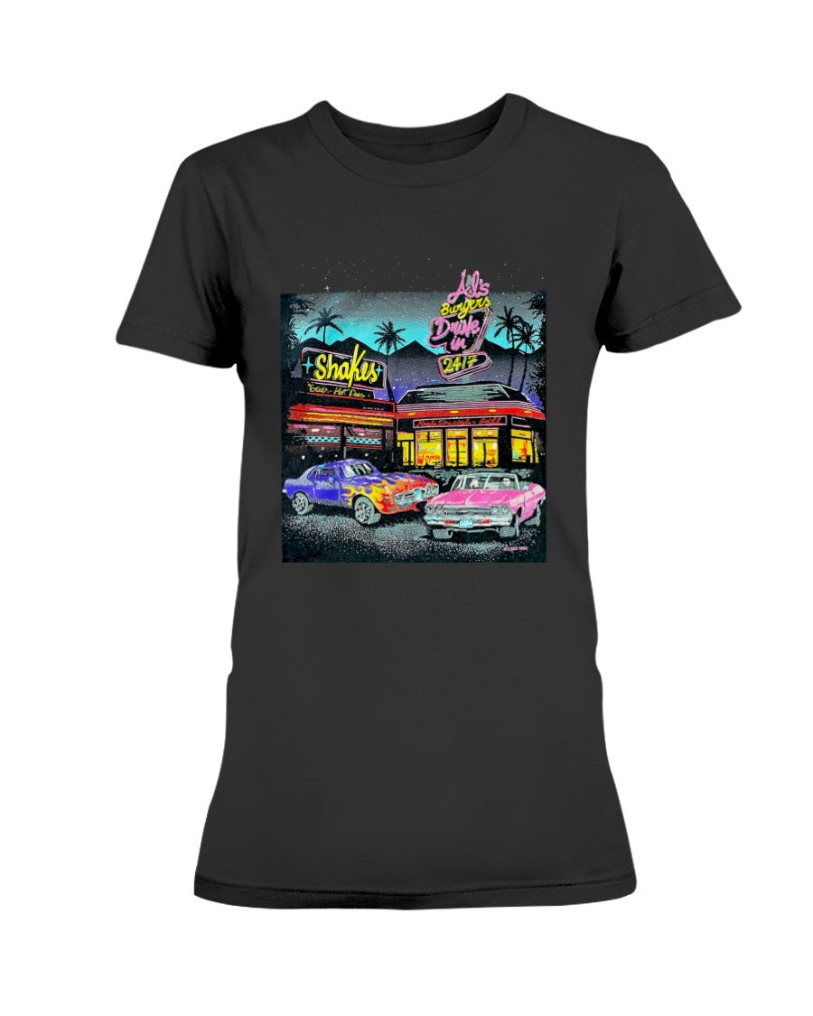 Rita Al S Burgers Top Graphics Ladies T Shirt 211206