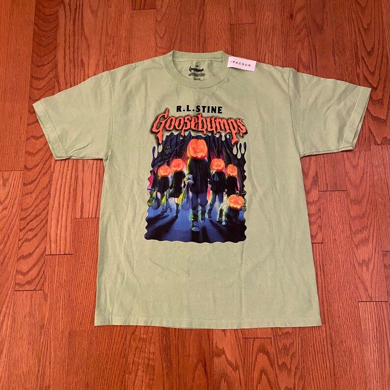 Rlstine Goosebumps Attack Of The Jack Olanterns Tee Shirt