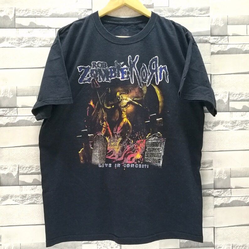 Rob Zombie Korn Live In Concert Promo T Shirt