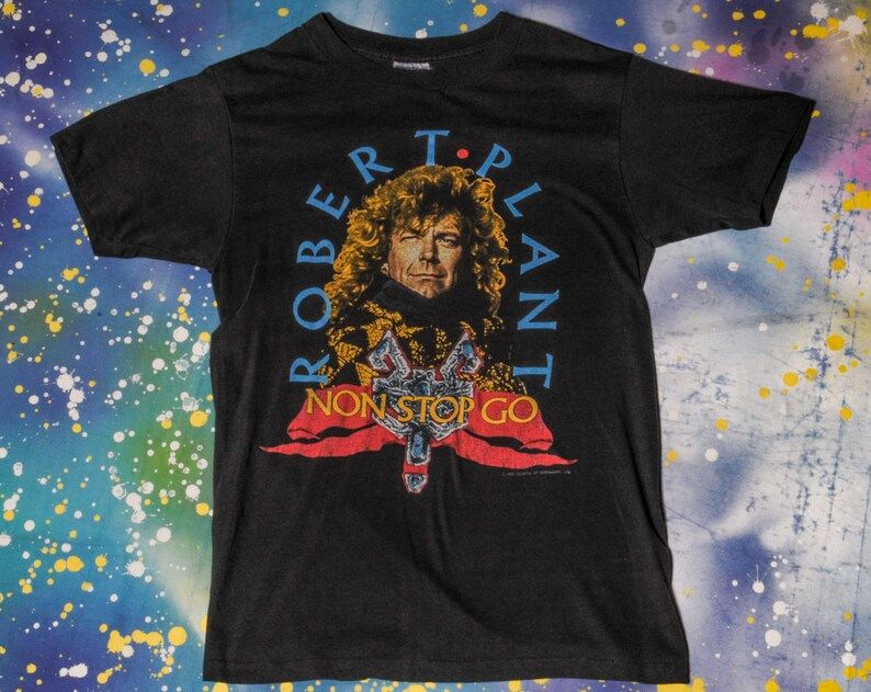 Robert Plant Led Zeppelin Solo 1988 Tour
