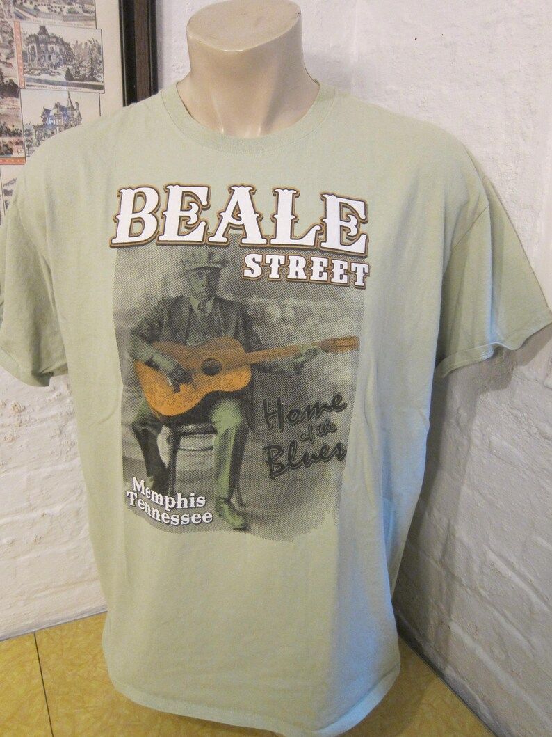 Rover Johnson Memphis Tennessee Blues Shirt Single Sided