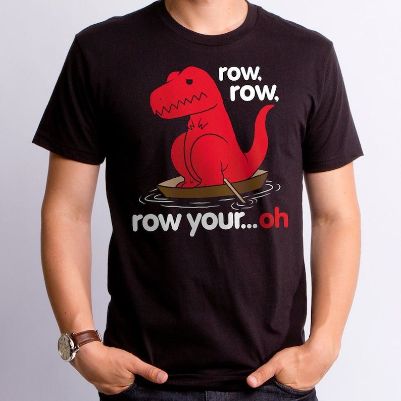 Row Your Oh Mens T Shirt Rare Design Shirt
