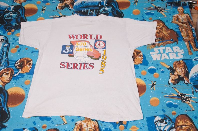 Royals Vs Cardinals 1985 World Series Baseball Shirt