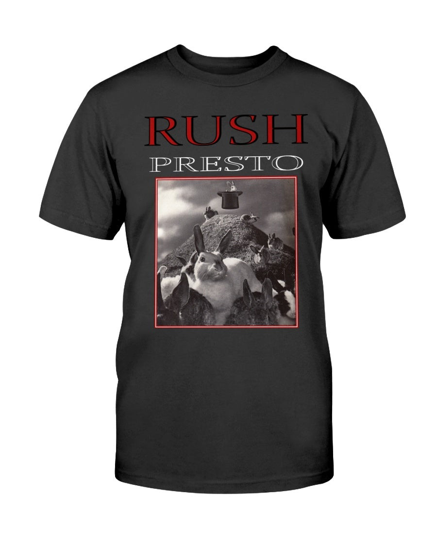 Rush Graphic Shirt Presto Vintage 1990 T Shirt 211231