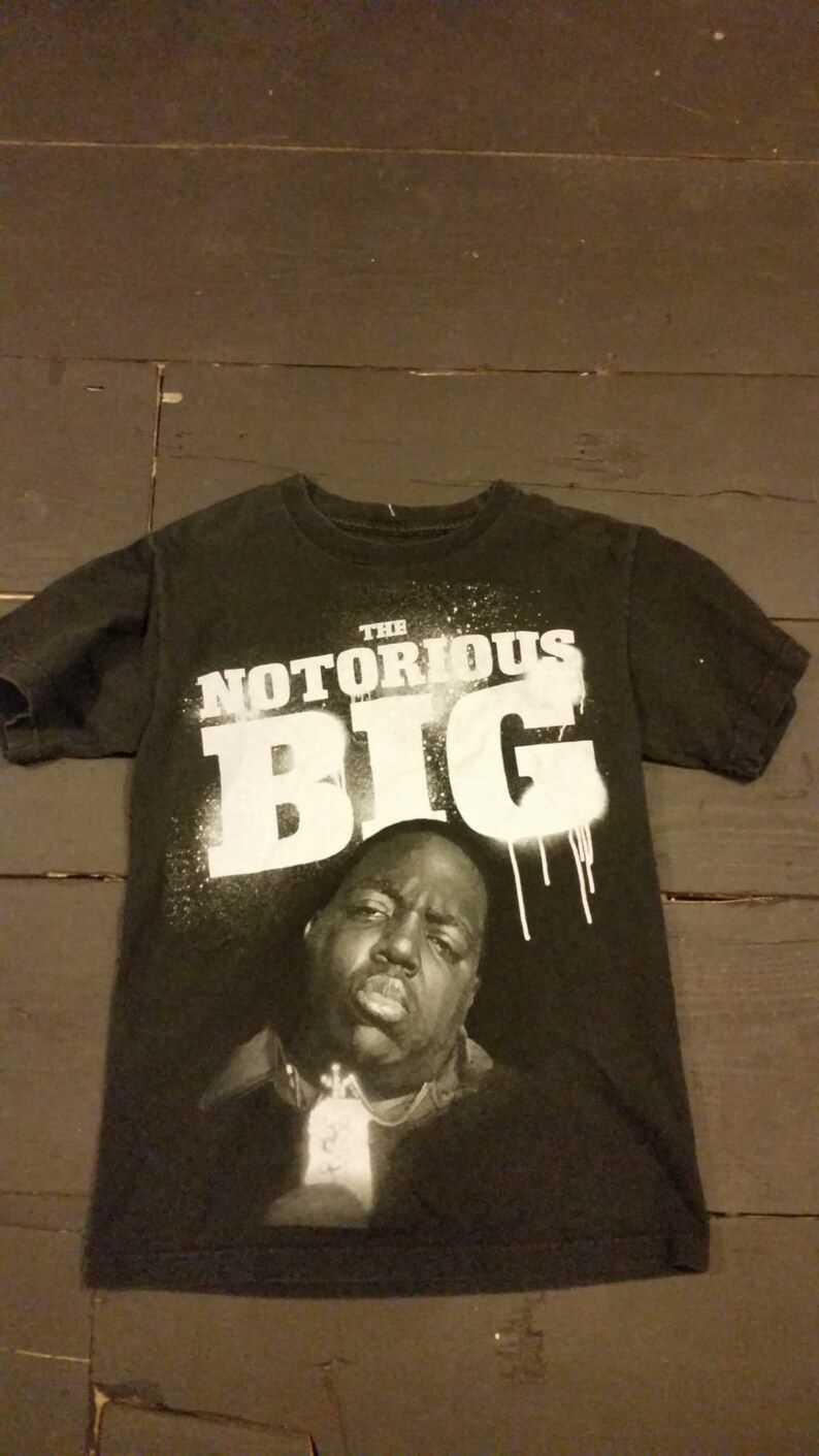 Sale Super Rad Retro Notorious Big T Shirt Unisex Size Small Medium Large Hip Hop Classic