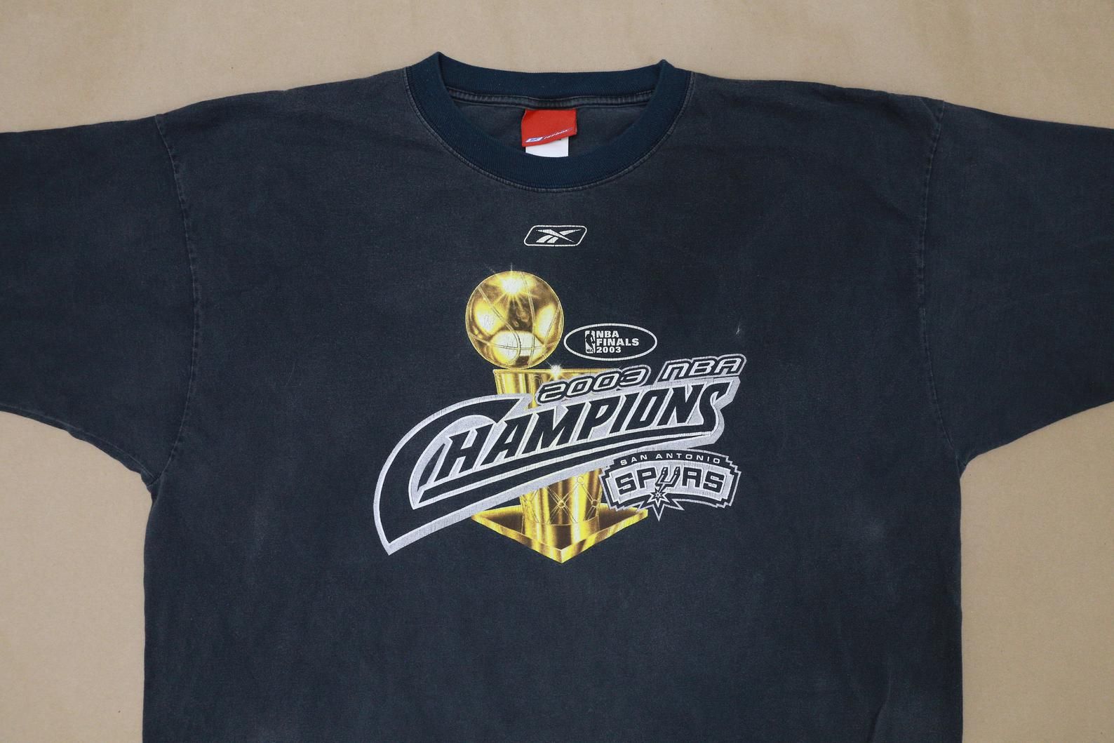 San Antonio Spurs 2003 Nba Champion Vintage Tee