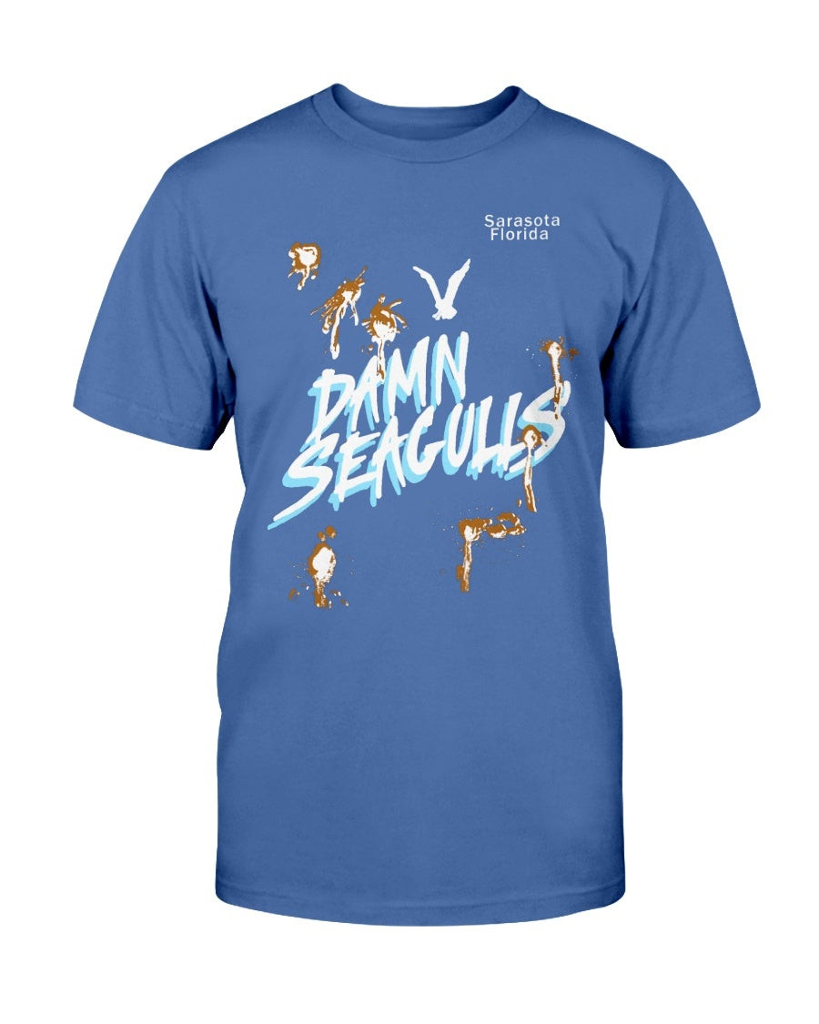 Sarasota Florida Damn Seagulls Bird Poop T Shirt 211201 sarasota florida damn seagulls bird poop t shirt 211201