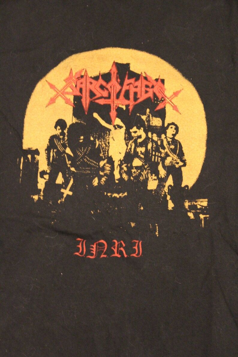 Sarcofago Inri Rare Design Shirt