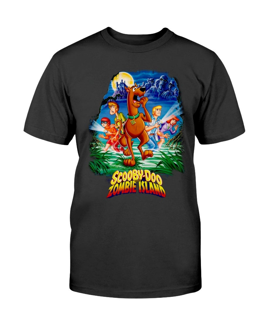 Scooby Doo On Zombie T Shirt 211219