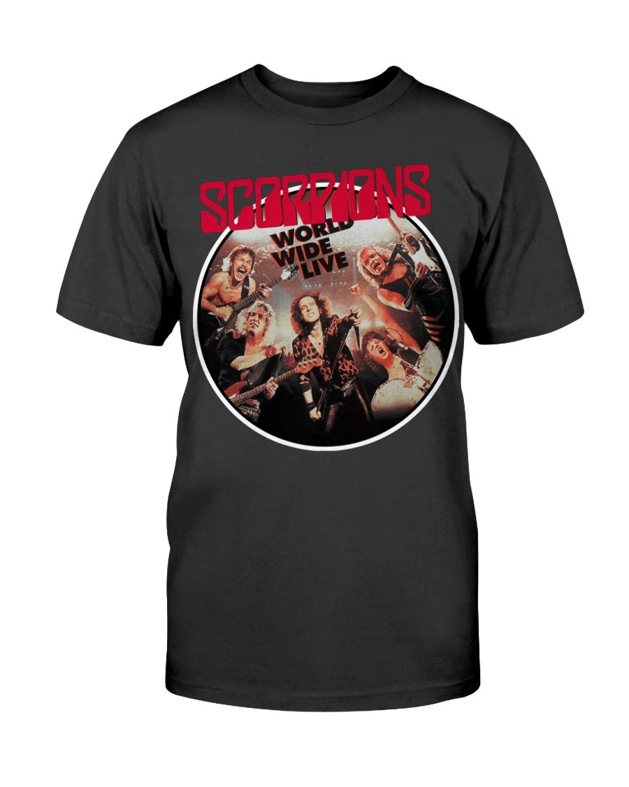 Scorpions Concert Album T Shirt 070621
