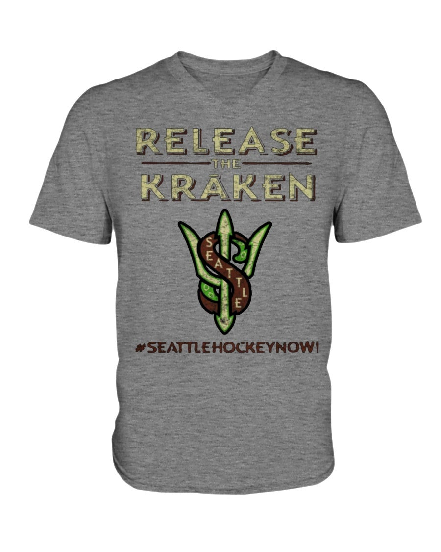 Seattle Kraken Hockey V Neck T Shirt 211027 seattle kraken hockey v neck t shirt 211027 fcamf